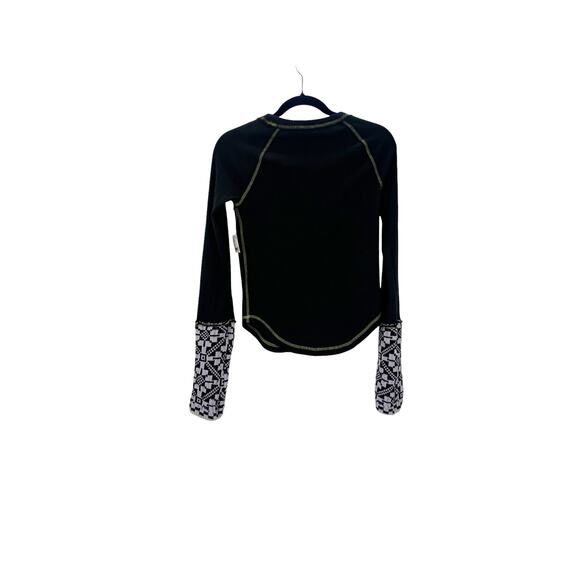 Free People Women's Shes Reversible Cuff Top in Black at Nordstrom, Size M NWT - Picture 3 of 12